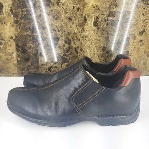 COLE HAAN Men's Size 11 M Slip On Black Leather Lo